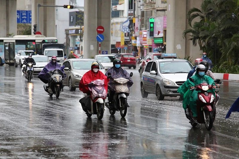 Tin thời tiết ngày 22/2: Nhiều khu vực ở Bắc Bộ có mưa, đêm trời chuyển lạnh