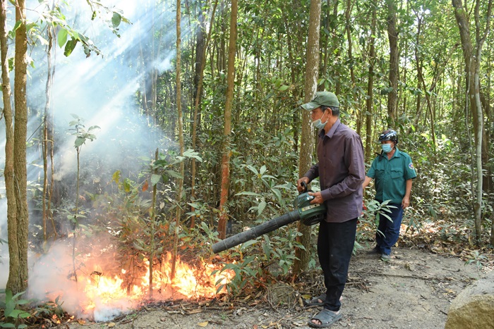 Bà Rịa-Vũng Tàu: Cảnh báo cháy rừng ở cấp cực kỳ nguy hiểm