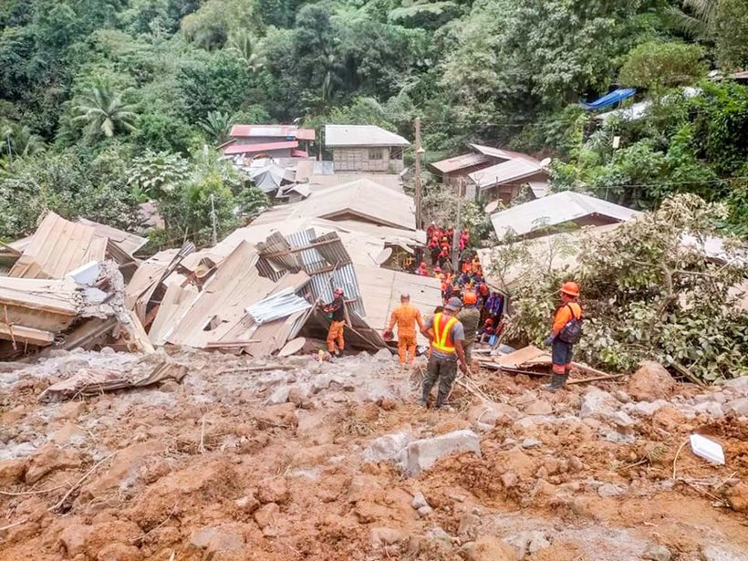 Philippines: Thảm họa lở đất gây thương vong nghiêm trọng