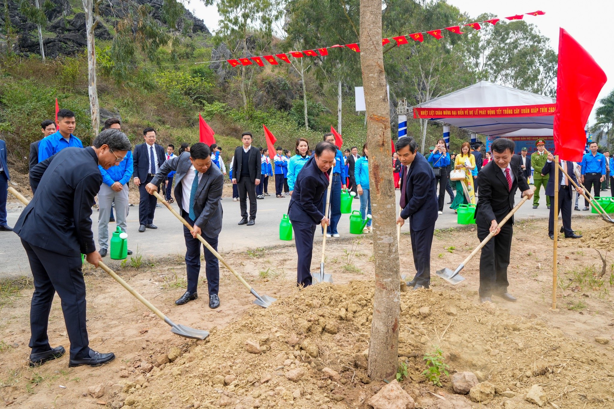 An Lão (Hải Phòng): Phát động Tết trồng cây Xuân Giáp Thìn năm 2024