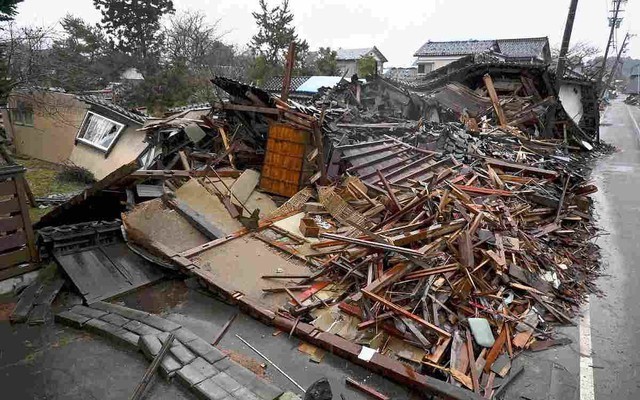 Nhật Bản xử lý lượng rác thải lớn sau động đất