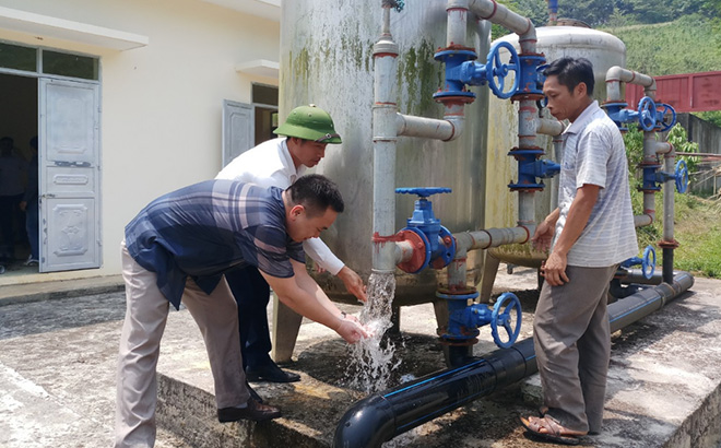 Phát huy hiệu quả các công trình cấp nước sạch nông thôn