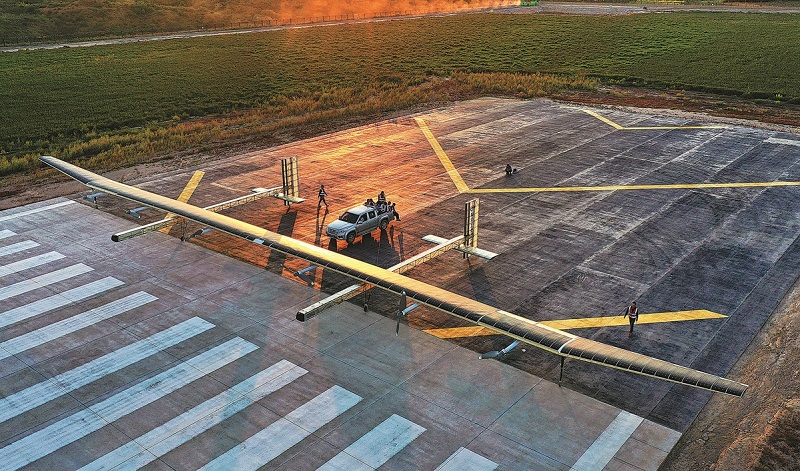 Trung Quốc thử nghiệm thành công UAV chạy bằng năng lượng Mặt Trời