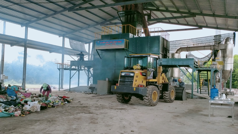 Đẩy nhanh tiến độ hoàn thành xây dựng lò đốt rác
