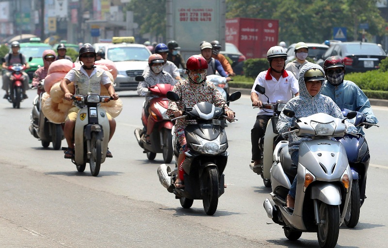Khu vực Bắc và Trung Bộ nắng nóng giảm nhiệt