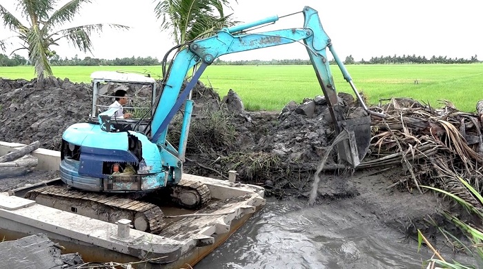 Trà Vinh triển khai đồng bộ các phương án ứng phó hạn mặn