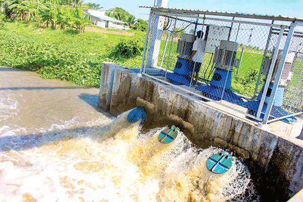 Nguồn nước về đồng bằng sông Cửu Long tiếp tục xu thế giảm
