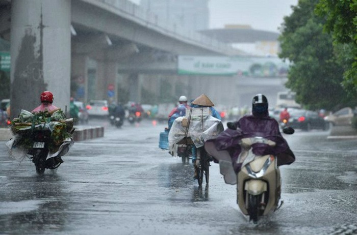 Tin thời tiết ngày 6/4: Khu vực Đông Bắc Bộ mưa dông, đêm chuyển lạnh