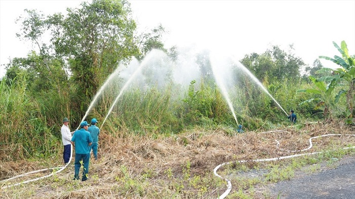 Chủ động phòng, chống cháy rừng U Minh Hạ trong mùa khô