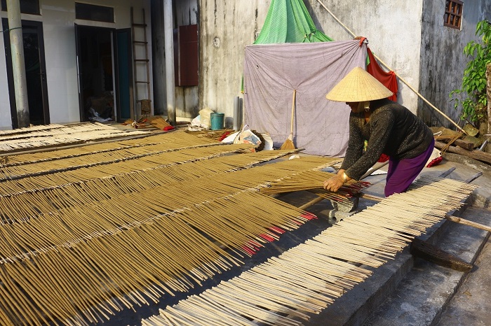 Nhiều làng hương trầm tại Quảng Bình rộn ràng vào vụ Tết