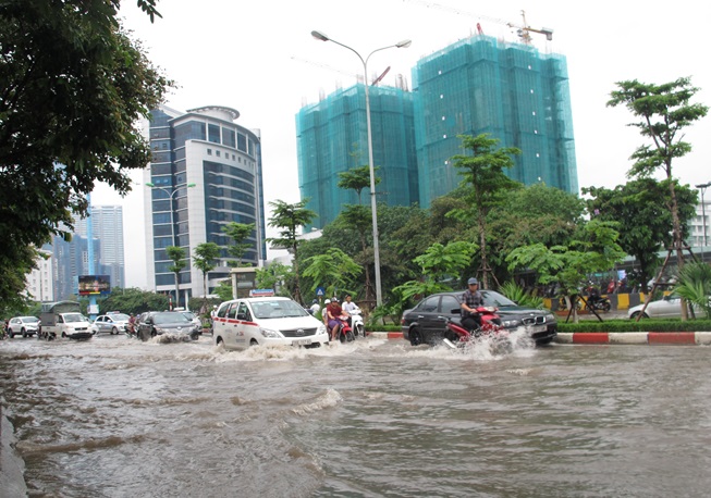 Hà Nội: Nghiên cứu xây dựng hệ thống bản đồ số về ngập lụt