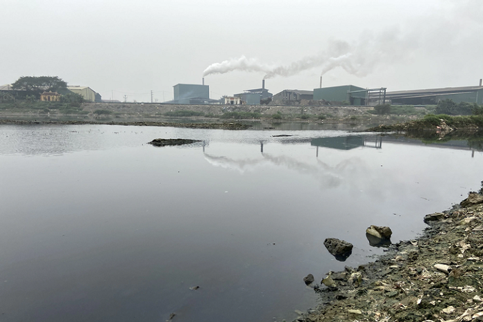Thái Nguyên: Công ty môi trường xả thải vượt quy chuẩn nhiều lần