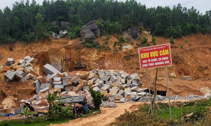 Xử lý nghiêm những sai phạm trong hoạt động khai thác khoáng sản