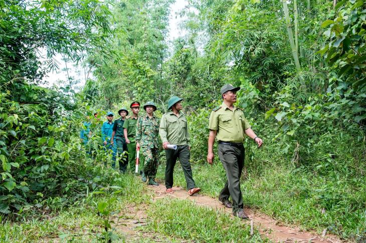 Hiệu quả trong phối hợp bảo vệ rừng vùng giáp ranh