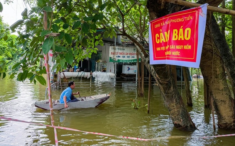 Hà Nội tăng cường các biện pháp giảm thiểu thiệt hại do mưa lũ, sạt lở đất