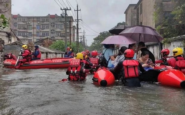 Trung Quốc: Kích hoạt ứng phó khẩn cấp với lũ lụt khu vực phía Nam