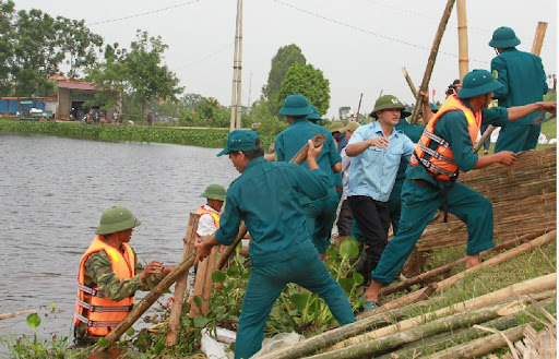 Tăng cường công tác tuần tra canh gác, đảm bảo an toàn đê điều