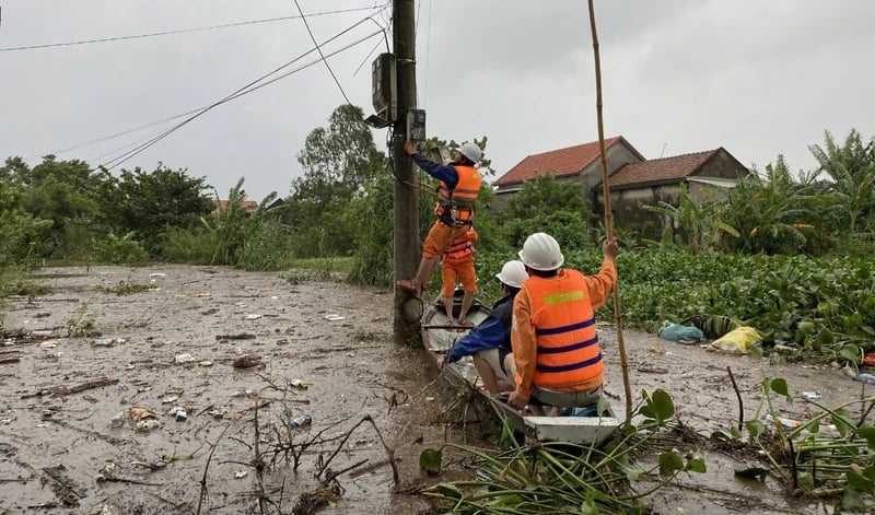 Đảm bảo vận hành an toàn hệ thống điện, ứng phó với bão số 3