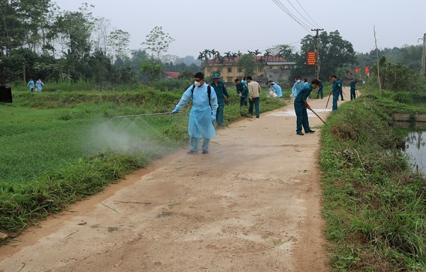 Lào Cai: Tổng vệ sinh, tiêu độc môi trường từ 15/3