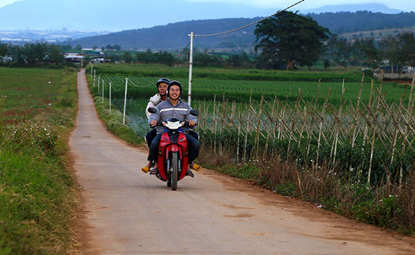 Lâm Đồng: Bê tông hoá đường giao thông nông thôn