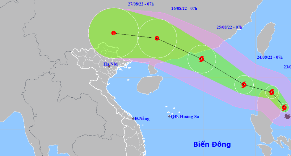 Bão Maon tăng cấp, chuẩn bị vào Biển Đông