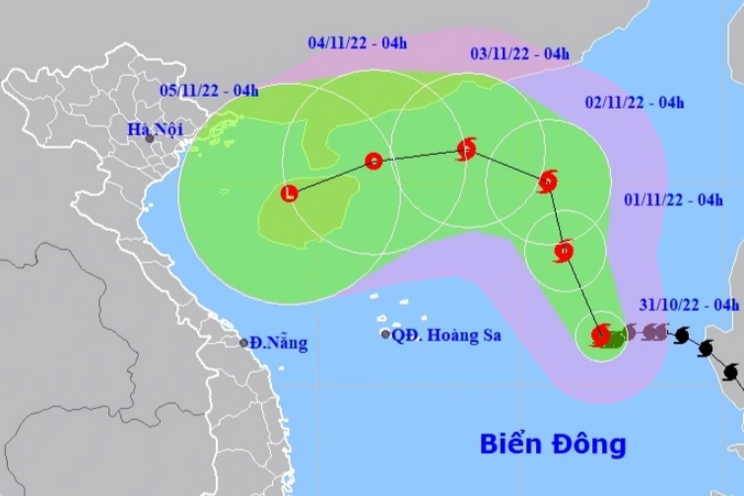 Các địa phương cần theo dõi chặt chẽ bão số 7