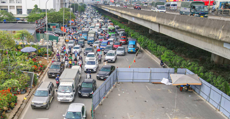 Hà Nội: Thêm nhiều điểm ùn tắc giao thông