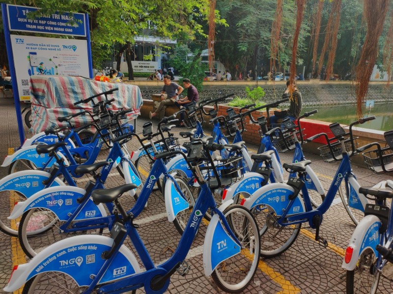 Mô hình giao thông xanh ở Hà Nội