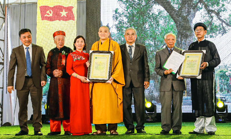 Nhiều cổ thụ ở Cự Đà được công nhận Cây Di sản Việt Nam