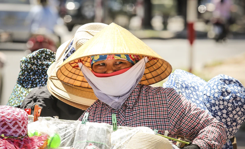 Cao điểm nắng nóng ở Đông Bắc Bộ vào tháng 6 và 7