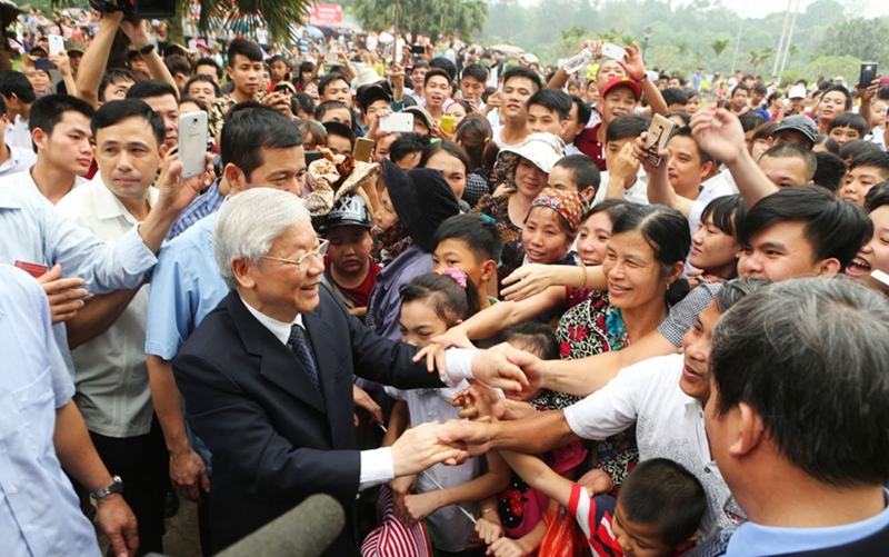 Tổng Bí thư Nguyễn Phú Trọng – Nhà lãnh đạo được nhân dân yêu quý, bạn bè quốc tế đánh giá cao