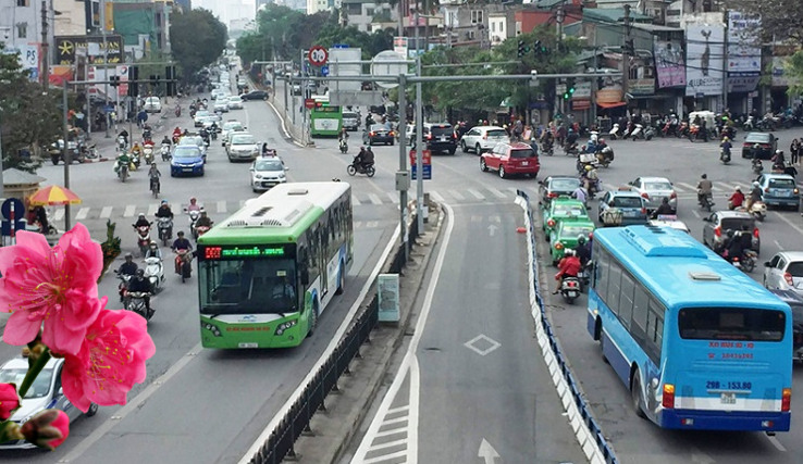 Hà Nội: Giảm tần suất hoạt động của xe buýt trong những ngày nghỉ Tết