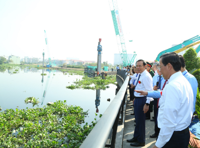 Triển khai giai đoạn 2, dự án kênh Tham Lương – Bến Cát – rạch Nước Lên