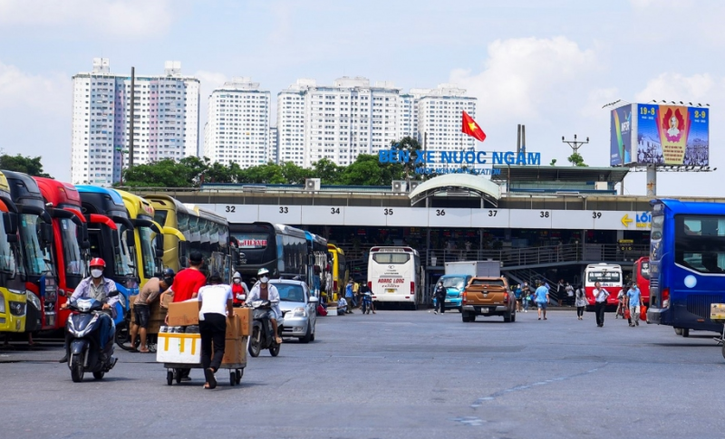 Hà Nội: Tăng cường lượt xe khách phục vụ nhu cầu đi lại của người dân trong dịp 2/9