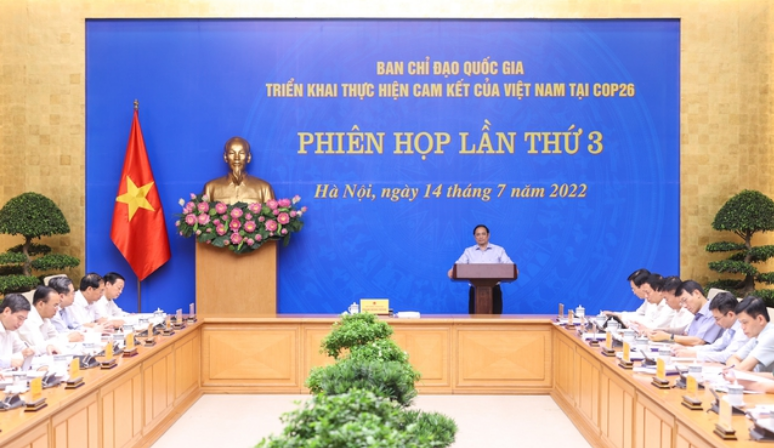 Ban Chỉ đạo quốc gia về Cop26 họp phiên thứ ba