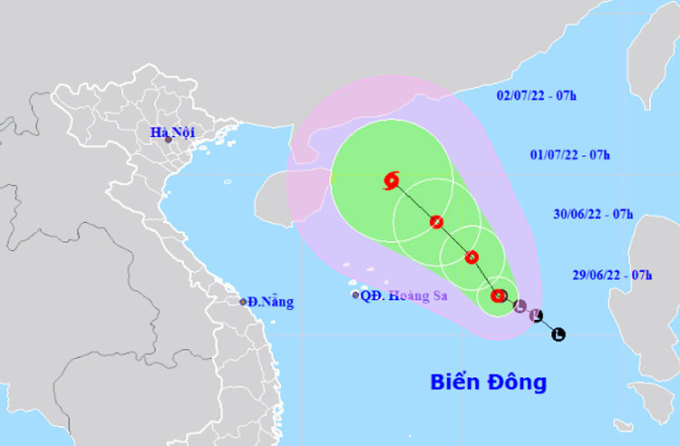 Áp thấp nhiệt đới trên Biển Đông