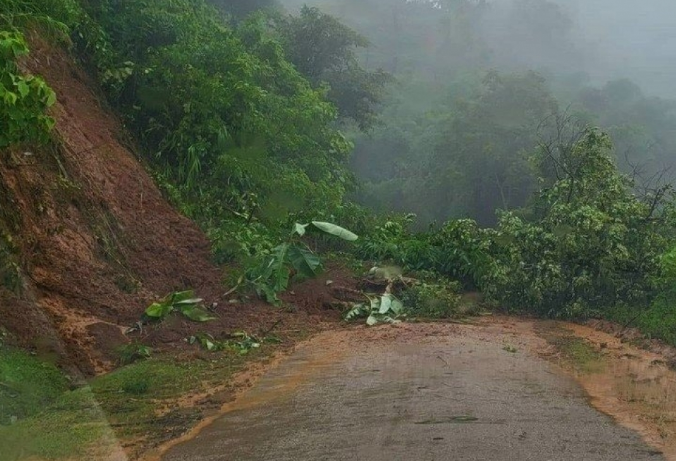 Lai Châu: Sạt lở đường gây thiệt hại trên 20 tỷ đồng