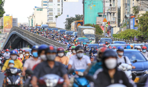 TP. HCM: Đề xuất thu phí ô tô vào trung tâm