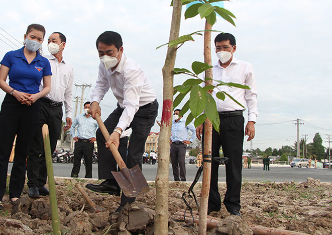 Thái Bình và Hậu Giang tổ chức phát động “Tết trồng cây” Xuân Nhâm Dần 2022