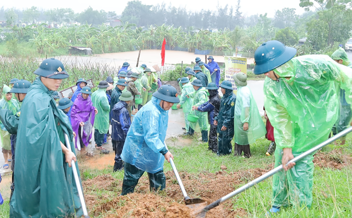 Dự thảo dướng dẫn xây dựng và củng cố lực lượng xung kích phòng chống thiên tai cấp xã