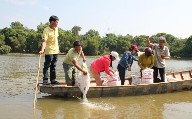 Tái tạo nguồn lợi thủy sản – giải pháp sinh kế bền vững ở Đắk Lắk