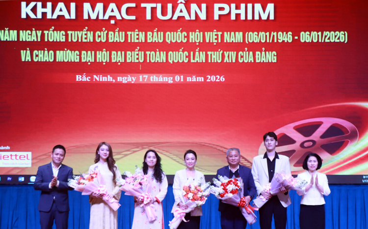 Tổ chức Tuần phim kỷ niệm 80 năm Ngày Tổng tuyển cử và chào mừng Đại hội XIV của Đảng tại Bắc Ninh