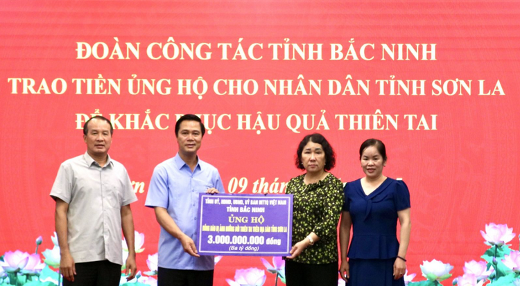 Sơn La: Tổ chức, cá nhân ủng hộ hơn 20 tỷ đồng khắc phục hậu quả thiên tai