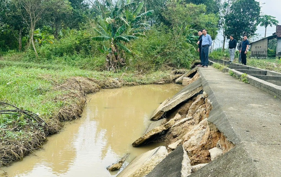 Quảng Ngãi: Cải tạo hệ thống hồ đập xuống cấp ứng phó mưa lũ