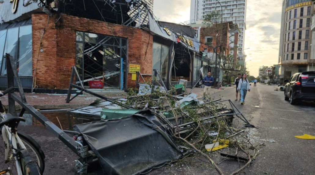 Gia Lai thiệt hại nặng nề do bão 13