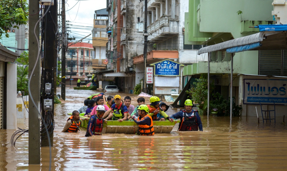 Thái Lan khẩn trương ứng cứu, hỗ trợ khẩn cấp người dân các khu vực bị lũ lụt