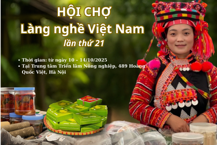 Hội chợ Làng nghề Việt Nam 2025: Tôn vinh sản phẩm OCOP, kết nối bản sắc vùng miền