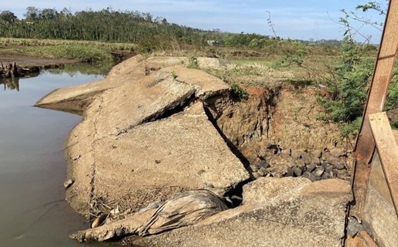 Khánh hoà: Nỗ lực khôi phục sự cố thuỷ lợi, đảm bảo tái sản xuất nông nghiệp