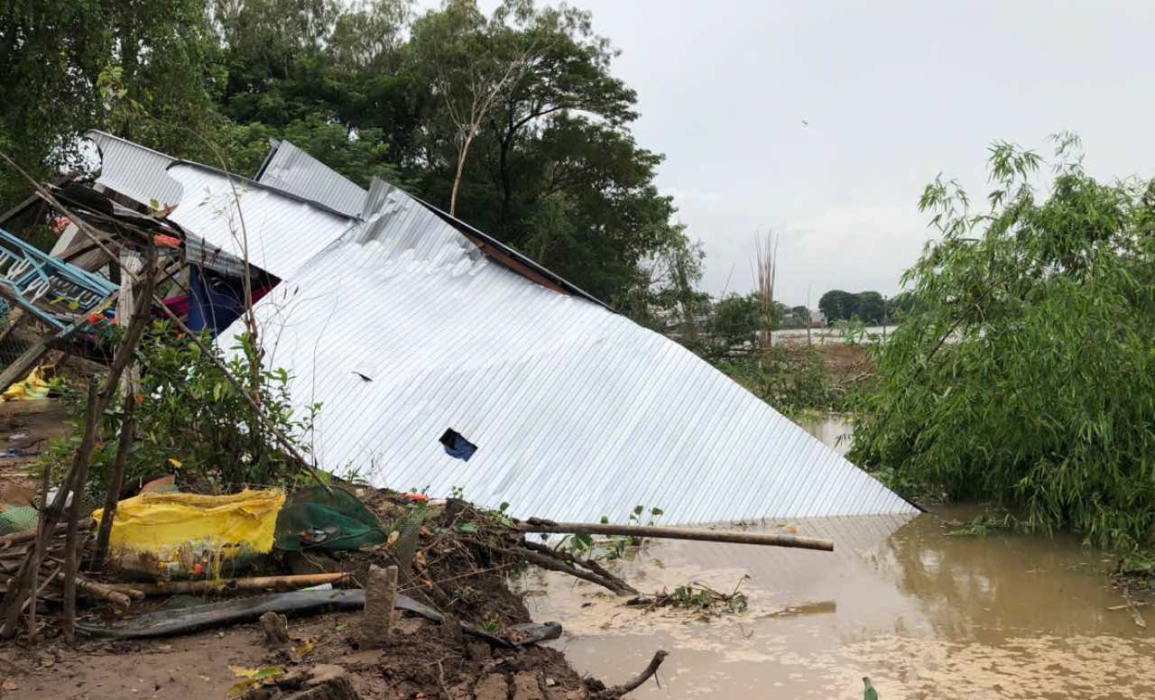 An Giang: Hơn 100 vụ sạt lở, gây thiệt hại khoảng 12 tỷ đồng