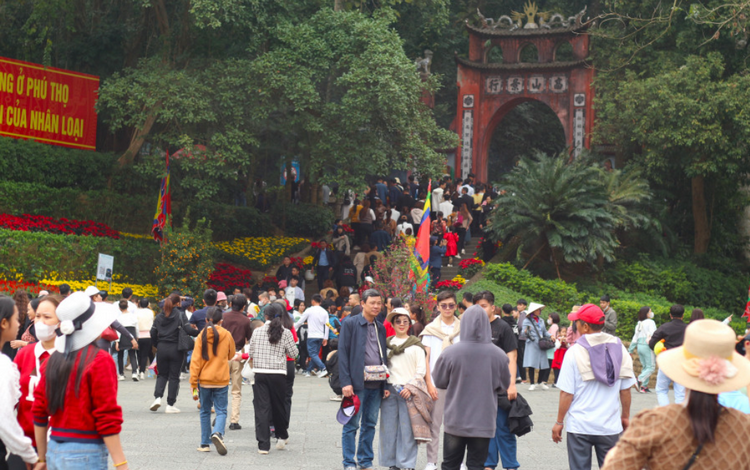 Phú Thọ: Ngành du lịch thắng lớn dịp nghỉ Tết Dương lịch